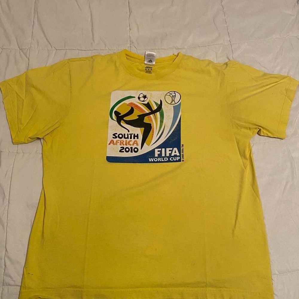 Adidas‎  2010 South Africa World Cup T-shirt football XL
